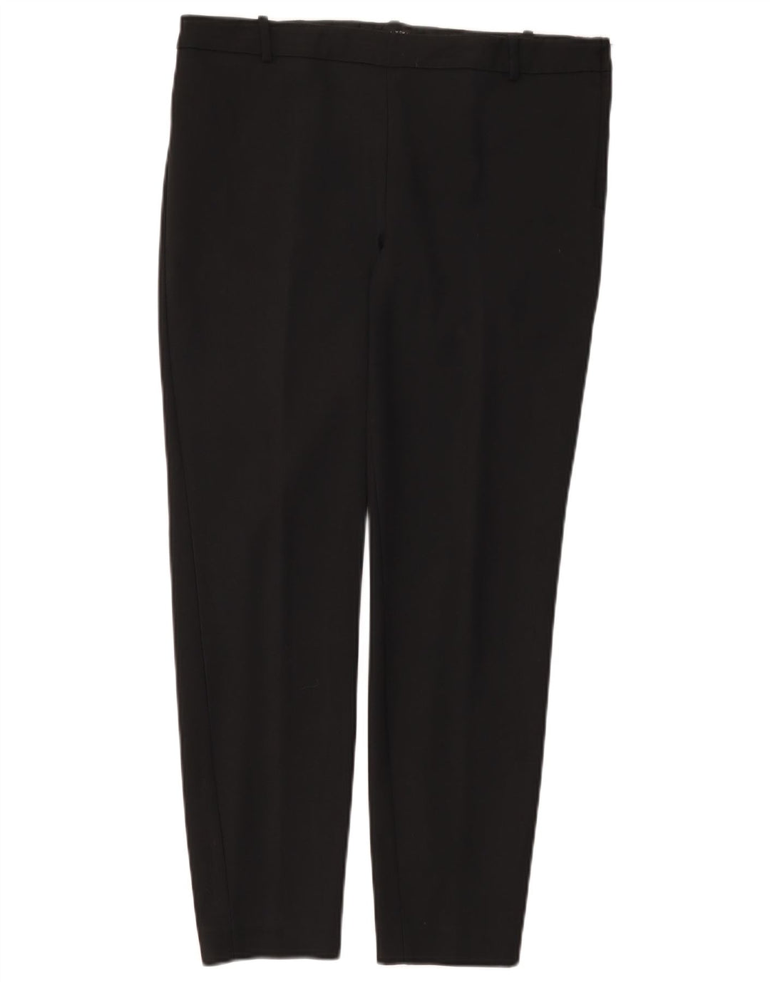 Damskie spodnie typu slim casual ZARA duże W30 L27 czarne