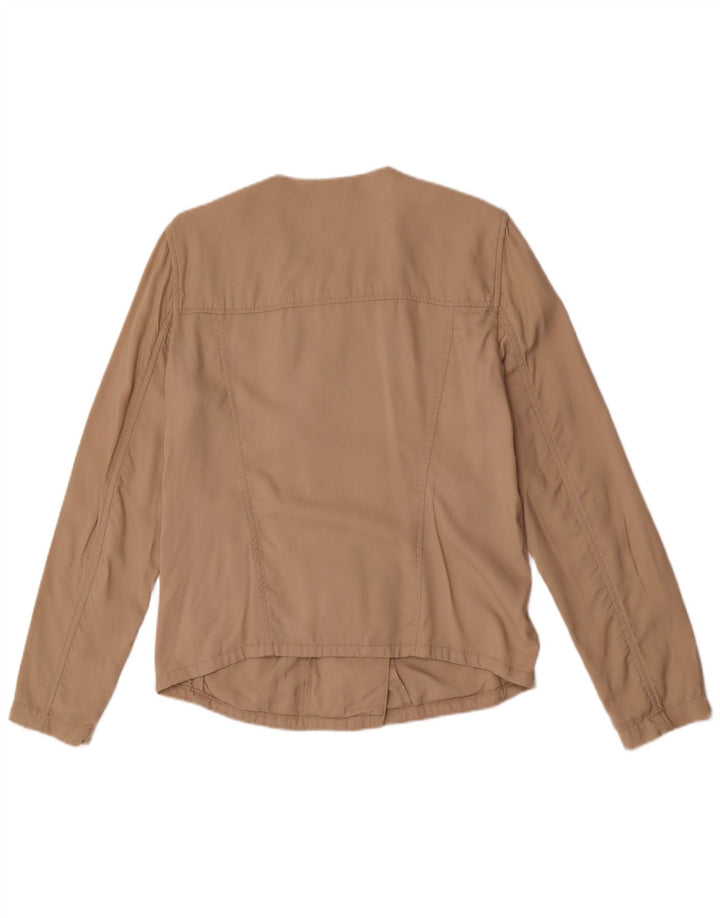 Damska kurtka wojskowa oversize Gap UK 10 Small Beżowa Lyocell