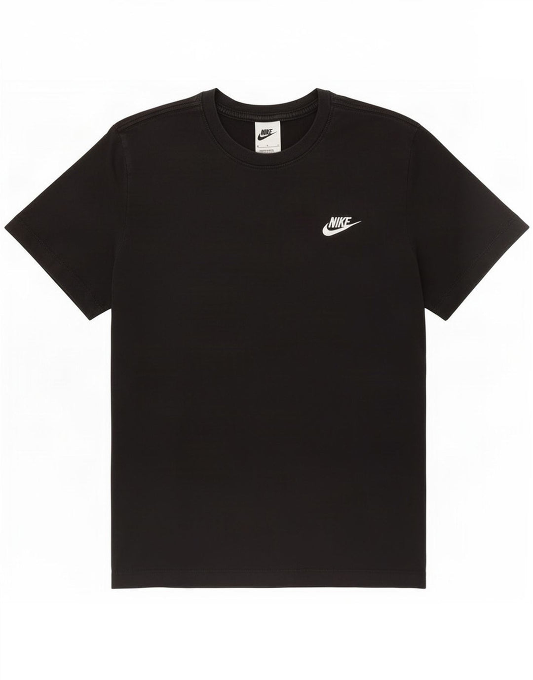 T-shirt męski Nike, średni czarny, bawełniany