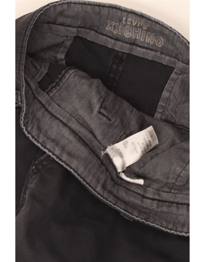 Męskie zwężane spodnie chino Levi's o standardowym kroju W36 L32 szare