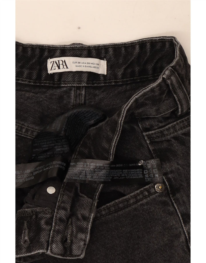 Męskie jeansy slim fit Zara EU 38 Small W30 L26 Szara bawełna