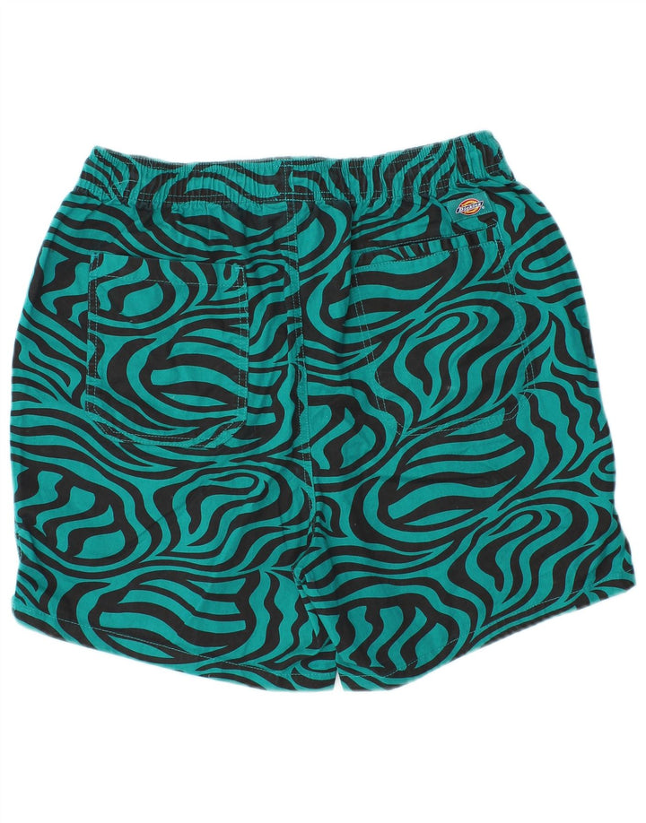 Męskie spodenki chino Dickies, średnie W32, turkusowa bawełna z nadrukiem zwierzęcym