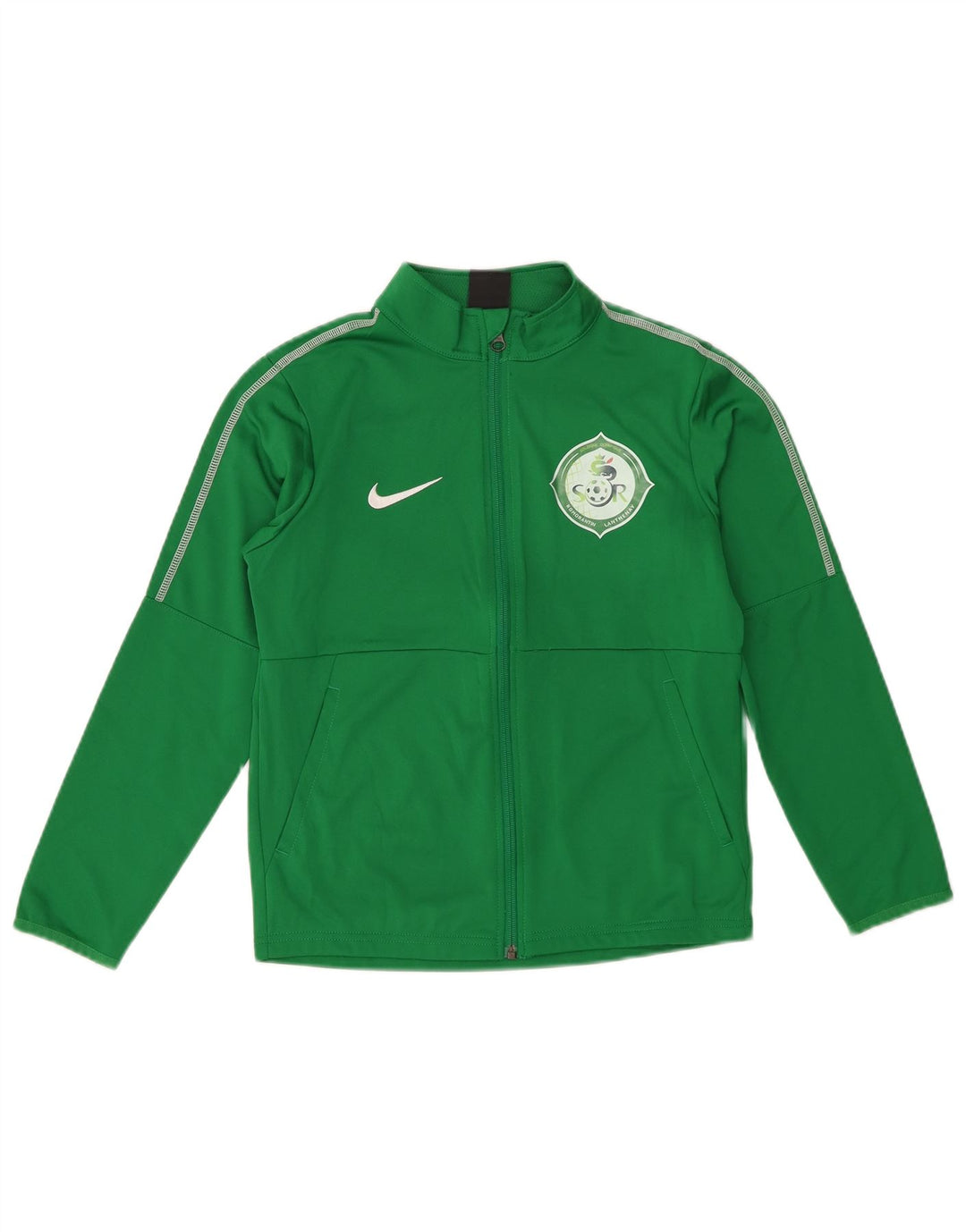Chłopięca bluza dresowa Nike Dri Fit Graphic 10-11 lat, średnia zieleń