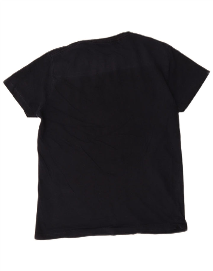 T-shirt męski French Connection Top, średni, granatowy, bawełniany