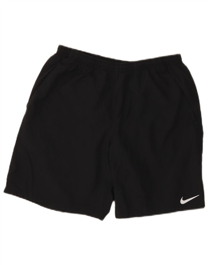 Męskie spodenki sportowe Nike Dri Fit, średni czarny poliester
