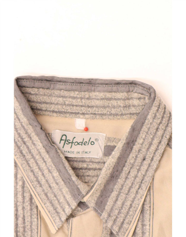 Koszula męska Vintage XL w szare paski