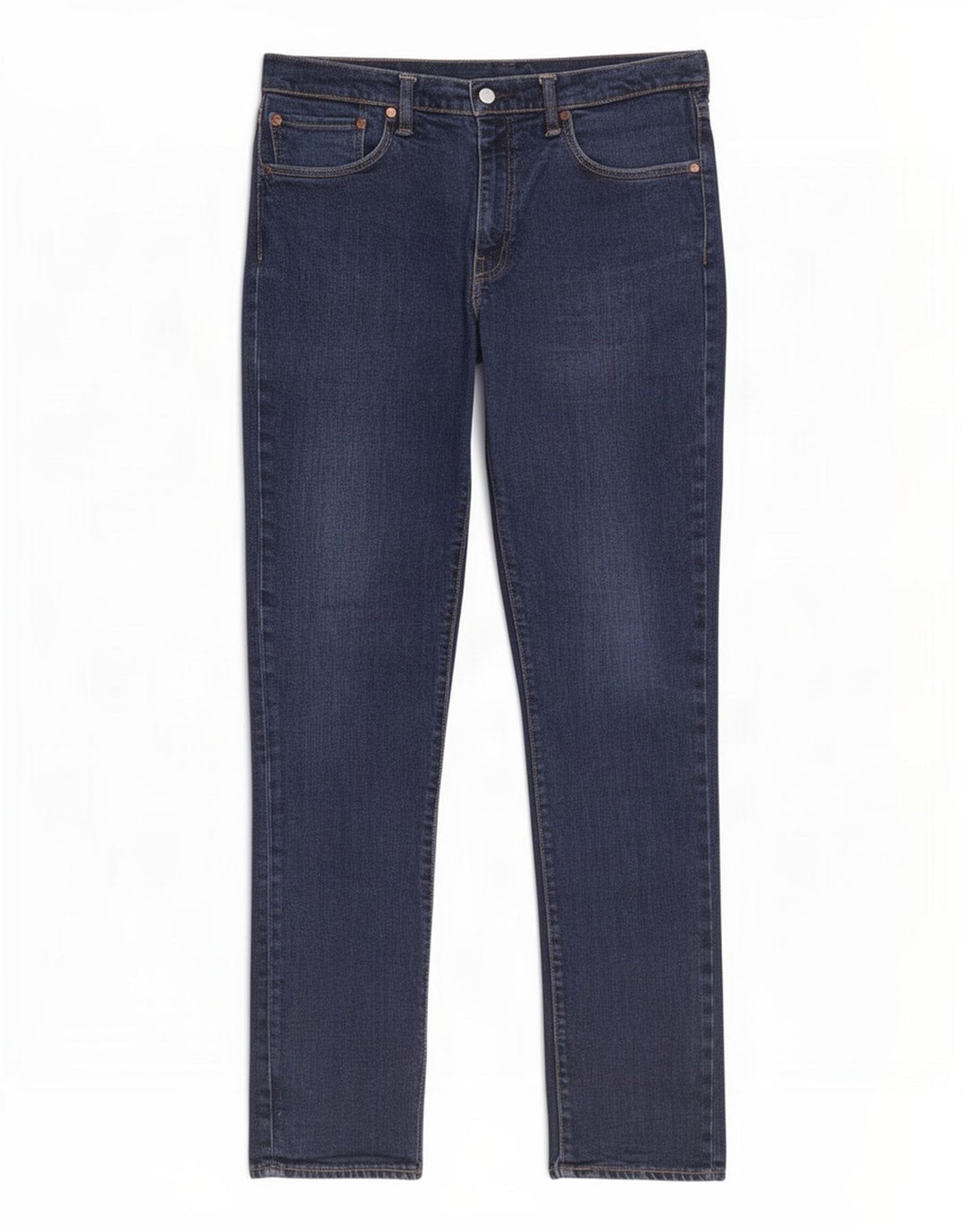 Męskie jeansy Levi's 511 Slim W36 L34 Granatowa bawełna