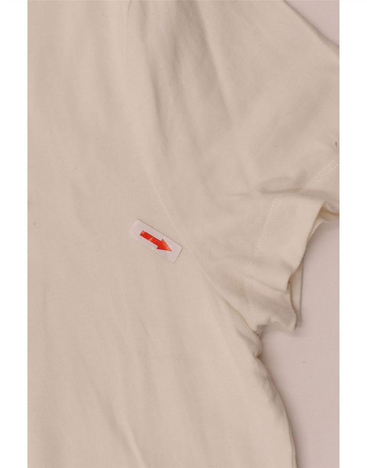 T-shirt męski Jack Wills, średni, biały, bawełniany