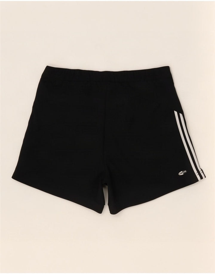 Damskie spodenki sportowe Adidas Climalite Regular UK 10, małe, czarne, poliestrowe