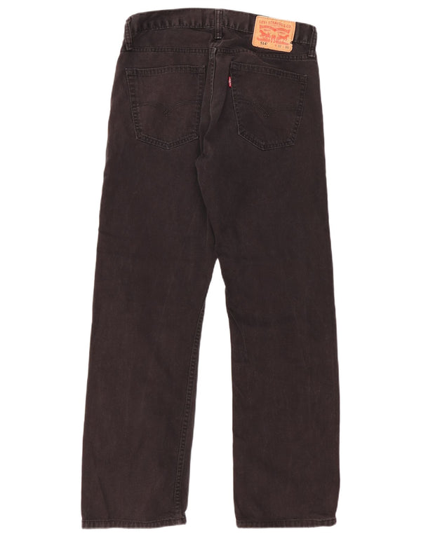 Męskie jeansy LEVI'S 514 Straight W32 L30 Czarna bawełna