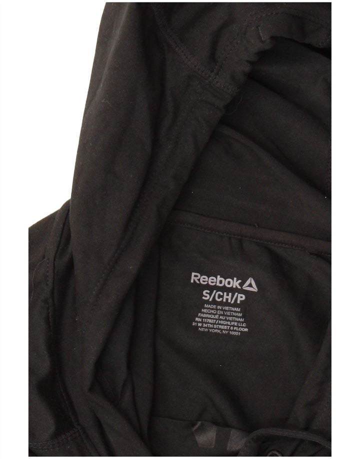 Damska bluza z kapturem Reebok Oversized Graphic UK 10 Small Black
