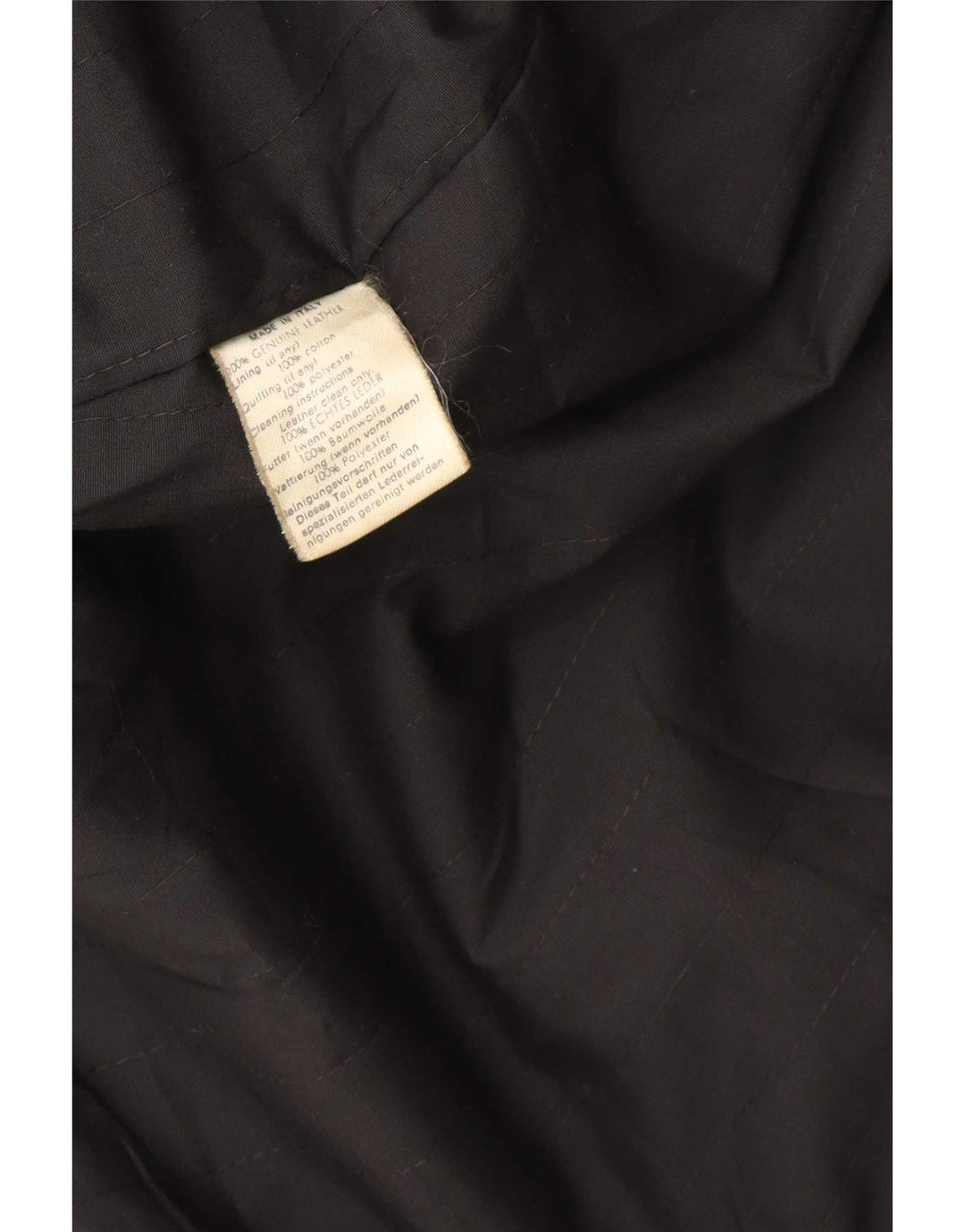 Damska kurtka skórzana Gianni Versace UK 18 XL, czarna skóra