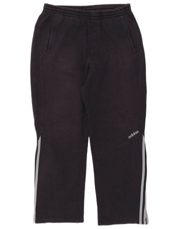 Męskie spodnie dresowe Adidas, duże, granatowe, bawełniane