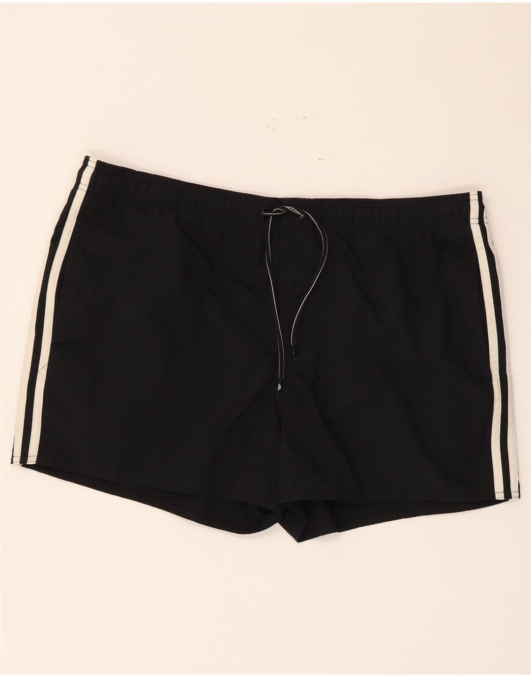 Męskie spodenki kąpielowe Adidas, duże, czarne, poliamidowe