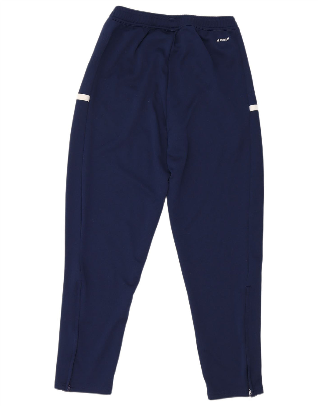 ADIDAS Mens Aeroready Tracksuit Trousers Medium  Navy Blue Polyester