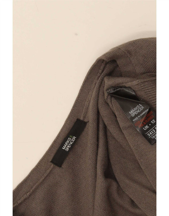 Sweter damski Marks & Spencer UK 12, średnioszary, wiskoza