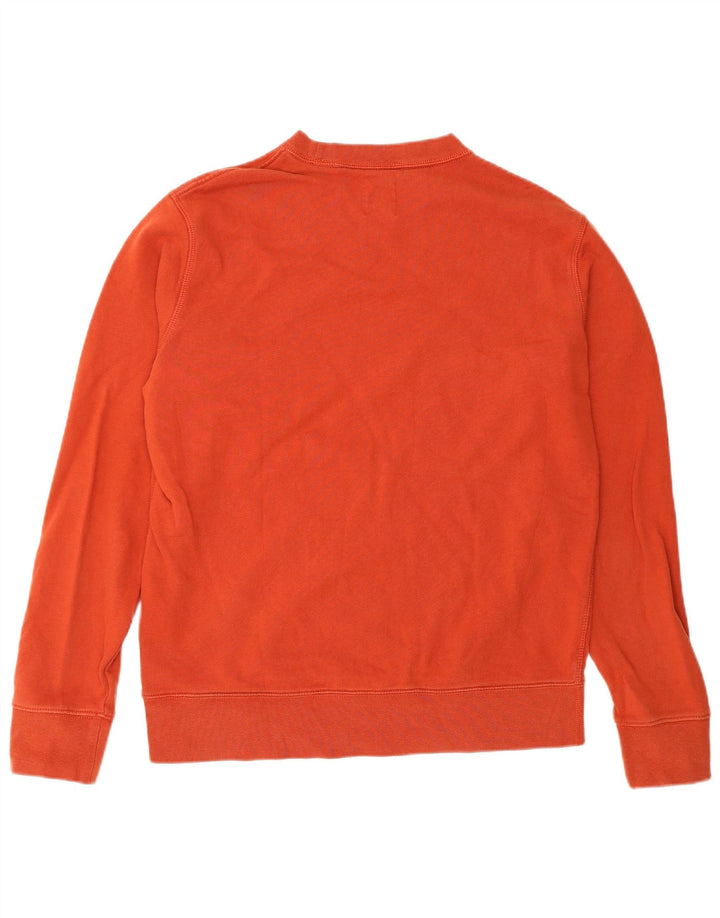 Marks & Spencer Męska bluza dresowa, średnia, pomarańczowa, bawełniana