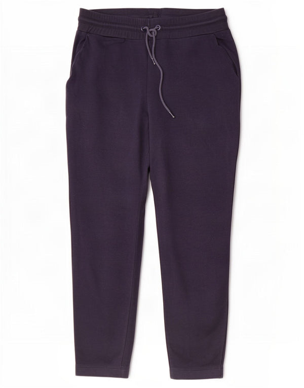 Damskie spodnie dresowe Boden Joggers UK 14, duże, granatowe, bawełniane