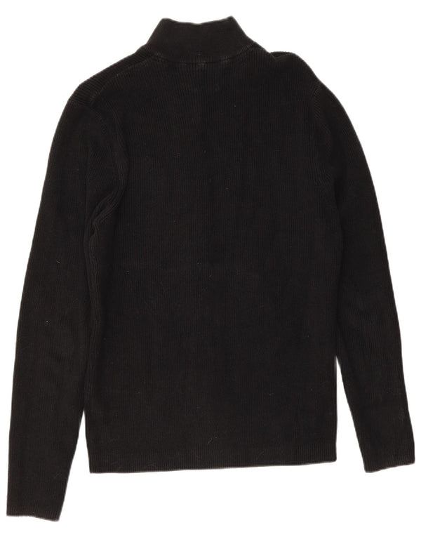 Sweter męski Jack & Jones XL, czarny, bawełniany
