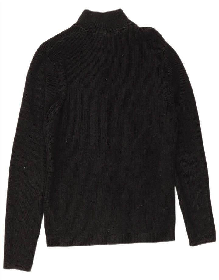 Sweter męski Jack & Jones XL, czarny, bawełniany