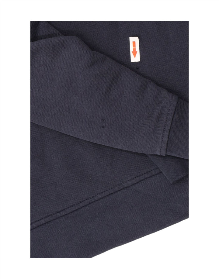 Męska bluza dresowa Ellesse, średnia, granatowa, bawełniana w bloki kolorów