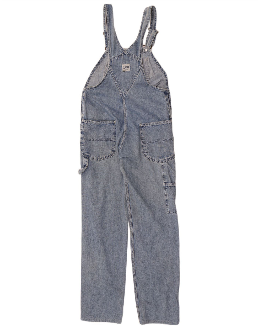 Męskie jeansy ogrodniczki Lee Cargo W32 L30 Niebieska bawełna