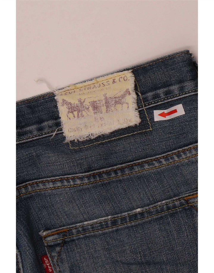 Męskie jeansy Levi's 511 Slim W33 L30 Niebieska bawełna