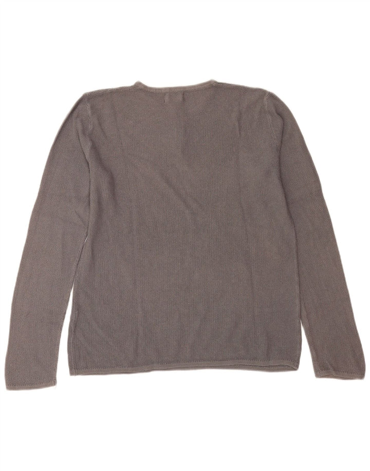 Męski sweter zapinany na guziki Zara, duży, szary