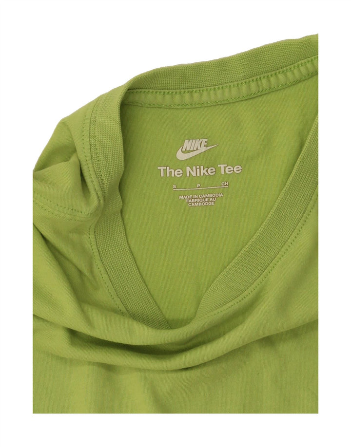 NIKE Mens T-Shirt Top Small Green Vintage Nike and Second-Hand Nike from Messina Hembry 