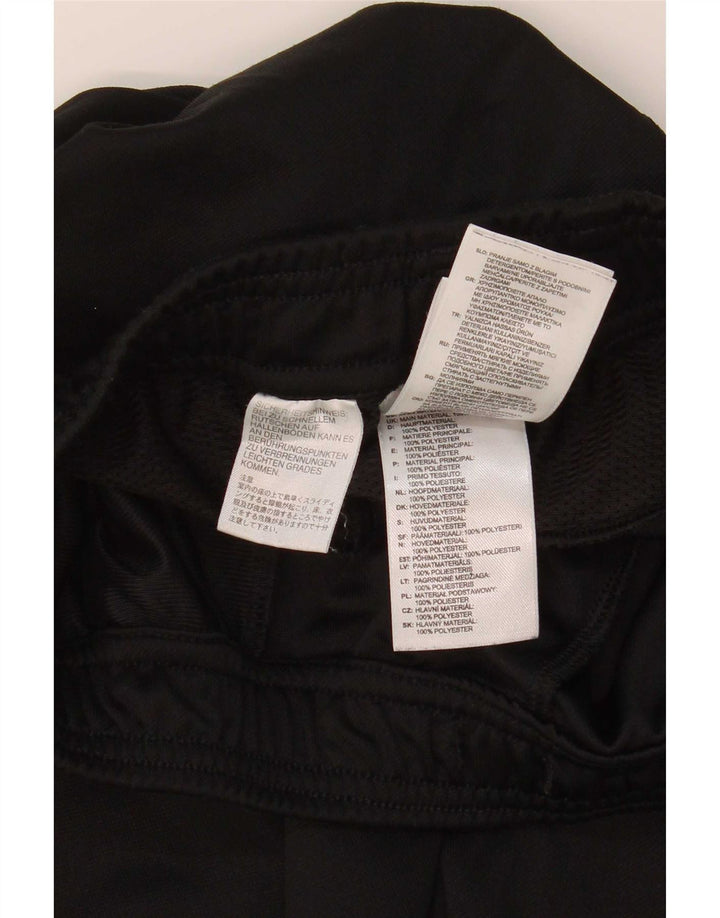 Męskie spodnie dresowe Adidas Climacool, małe, czarne, poliestrowe