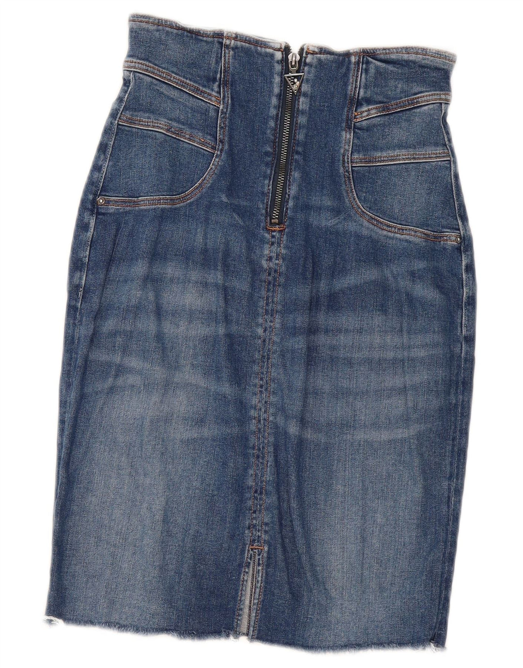 Guess Damska Spódnica Denim W26 Mały Niebieski