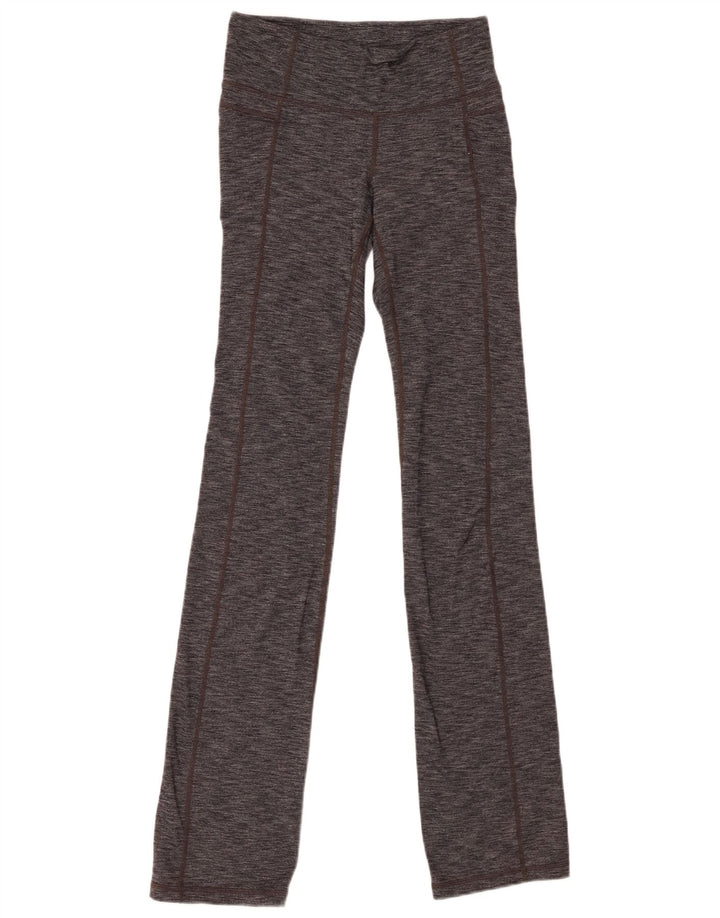 Legginsy damskie ATHLETA UK 8 Małe, szare, nakrapiane nylony