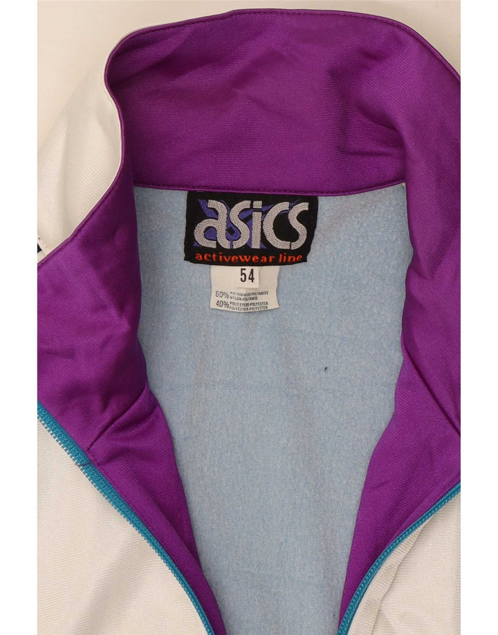 Męska kurtka dresowa Asics IT 54 XL, wielokolorowa, z blokami kolorów