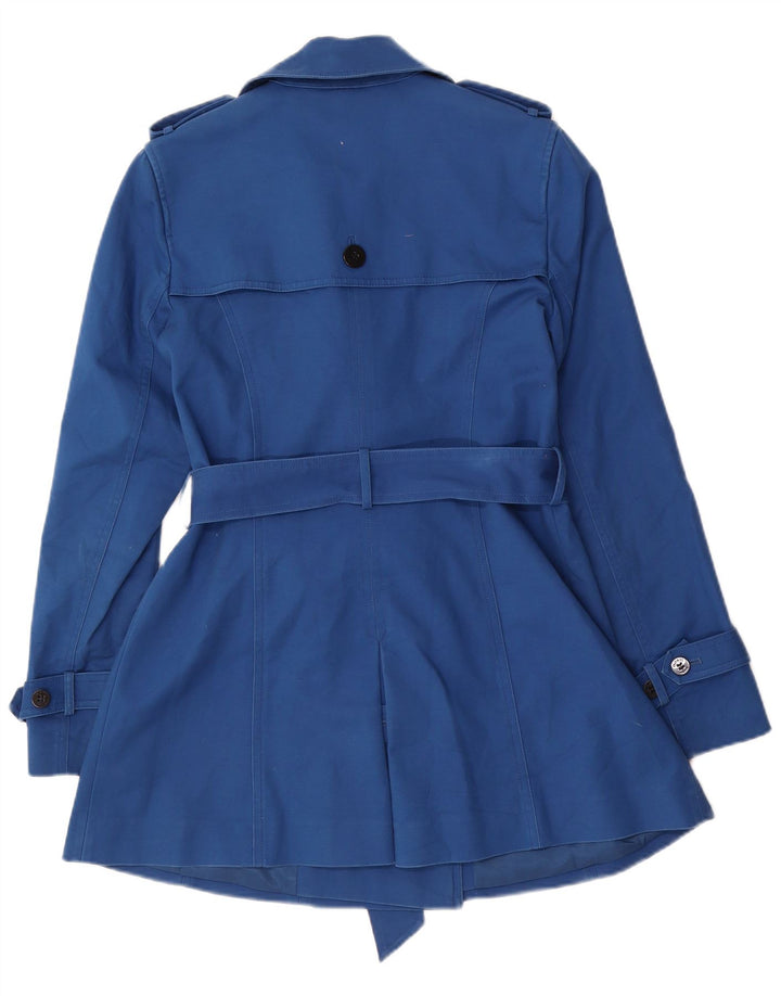 Trencz damski Hobbs UK 10 Small, niebieski, bawełniany