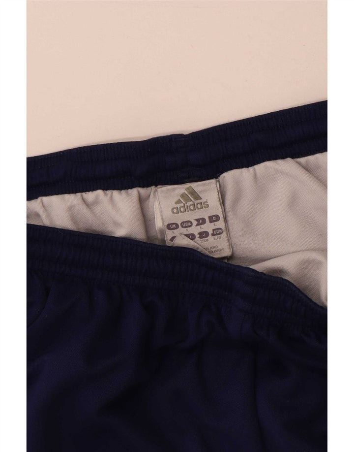 Męskie spodenki sportowe Adidas, duże, granatowe, z poliestru