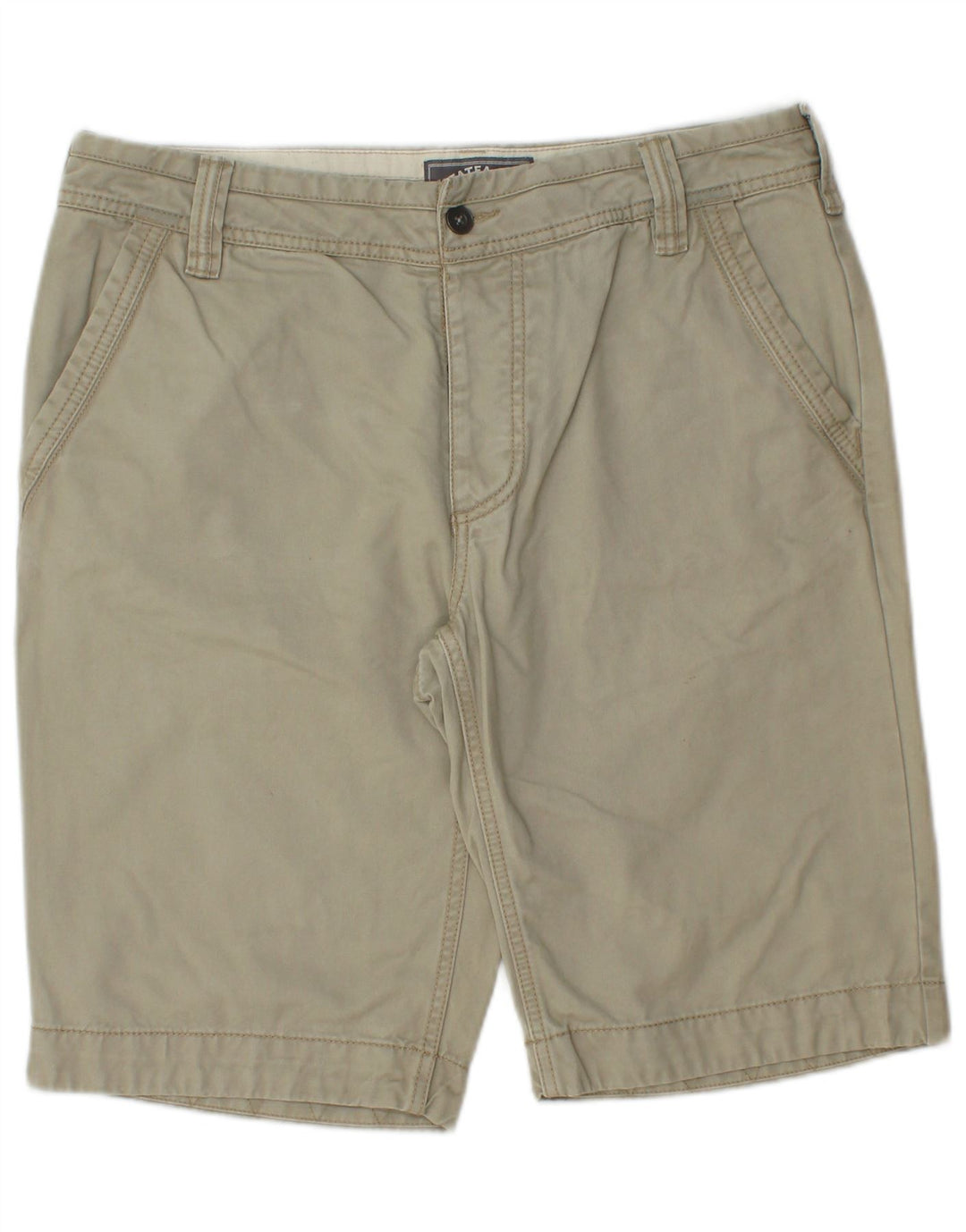 Męskie spodenki Chino Fat Face W32, średnia bawełna khaki