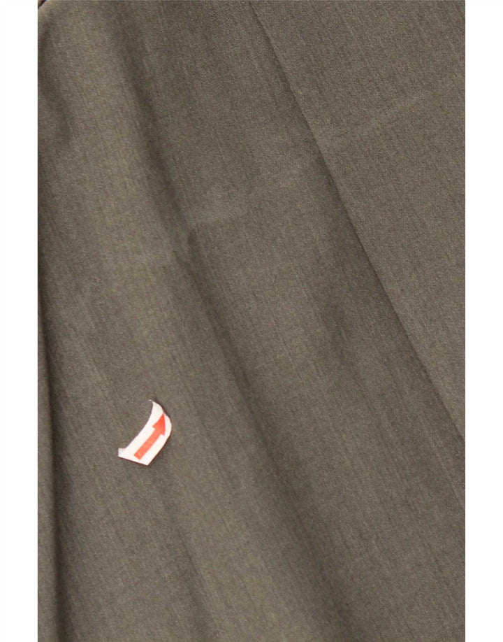 Męska marynarka dwurzędowa Hugo Boss EU 54 2XL Szara wełna