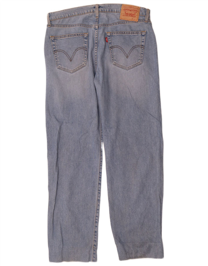 Męskie jeansy Levi's 751 Regular Straight W36 L32 Niebieskie bawełniane