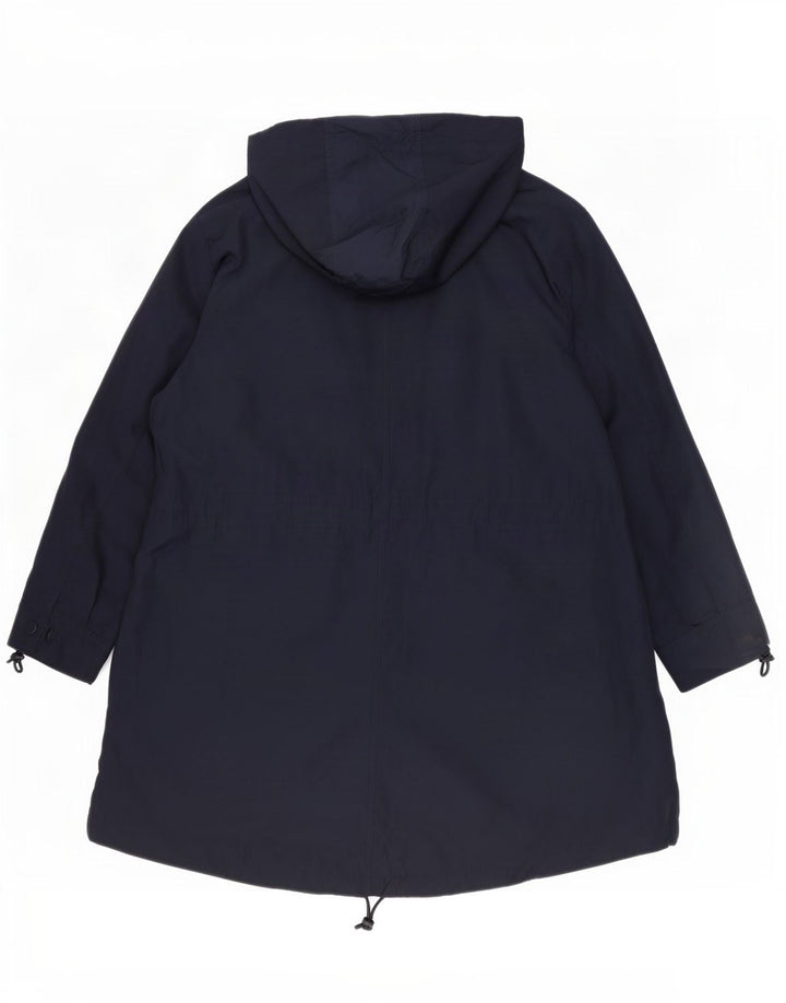 Damska kurtka parka z kapturem Marks & Spencer UK 22 3XL Granatowy poliester
