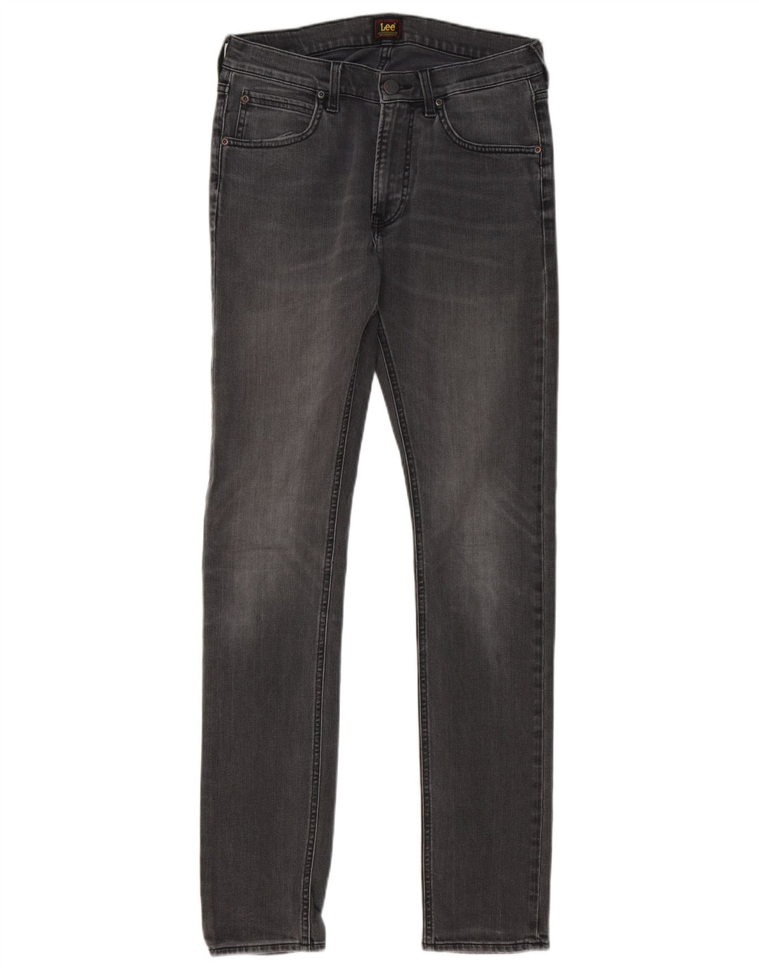 Damskie jeansy Lee Luke Slim W30 L34 Szara bawełna