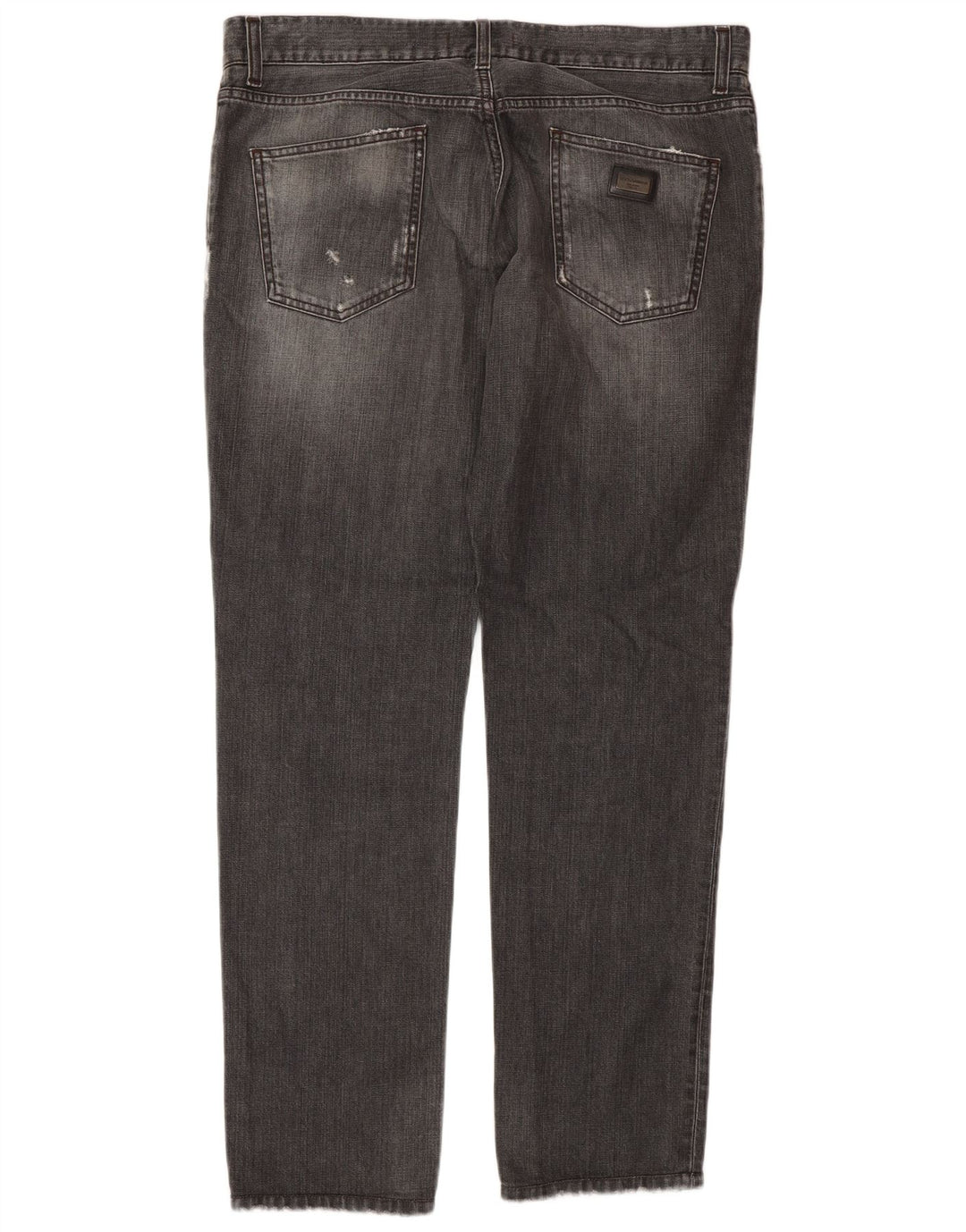 Damskie jeansy Dolce & Gabbana w trudnej sytuacji IT 50 XL W36 L32 Szare