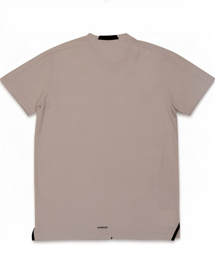 T-shirt męski Adidas, duży, szary, poliester