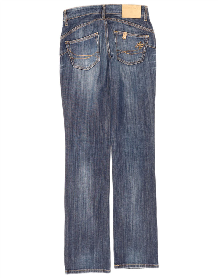 Liu Jo Damskie jeansy Bootcut w trudnej sytuacji W28 L34 Niebieskie bawełniane