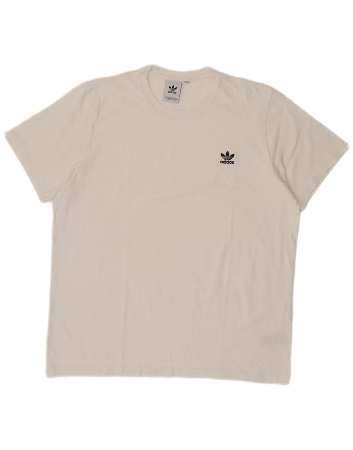 Adidas Męska koszulka Top XL Biała bawełna