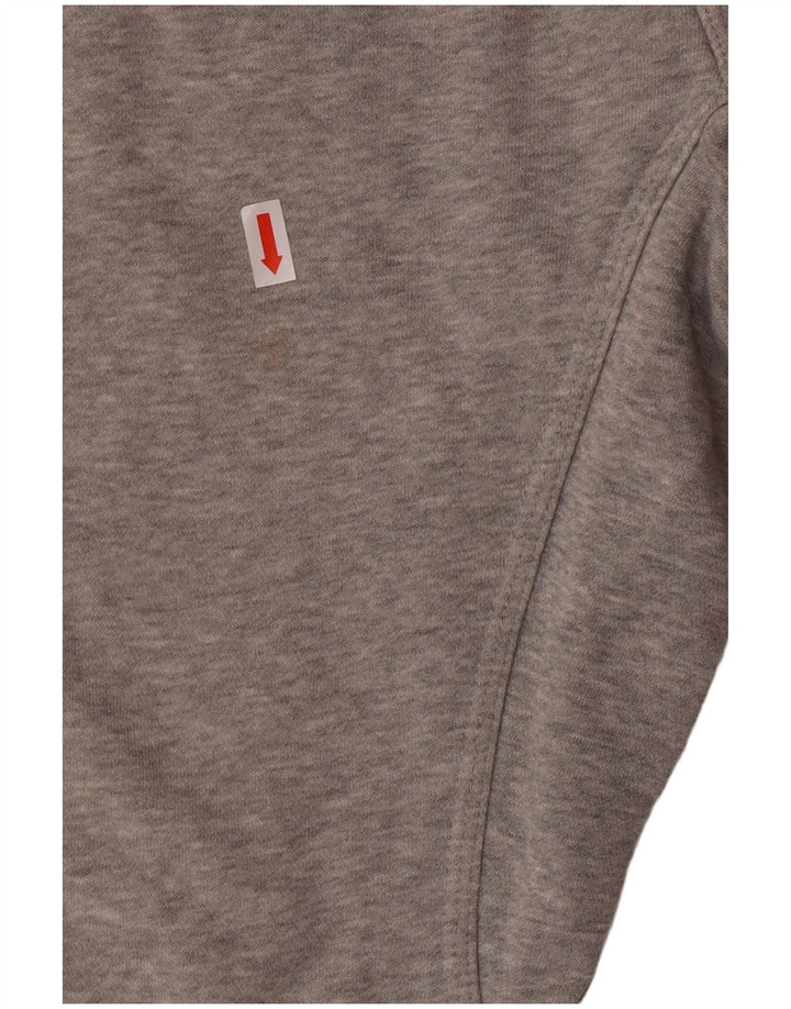 Męskie spodnie dresowe NIKE Joggery, małe, szare, bawełniane w cętki