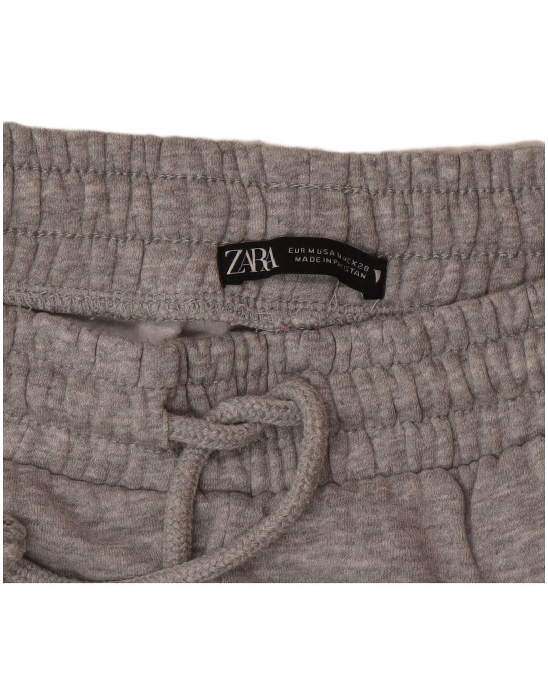 Damskie spodnie dresowe Zara Joggers UK 12 Średni szary, nakrapiany poliester