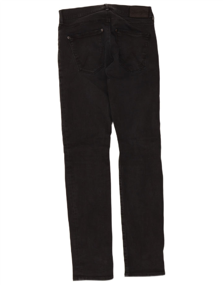 Damskie jeansy Wrangler Larston Slim W28 L32 czarne