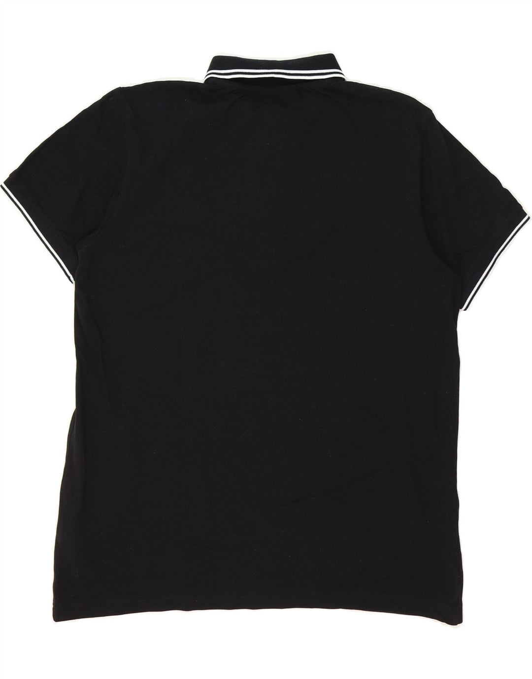 KAPPA Mens Polo Shirt XL Black Cotton Vintage Kappa and Second-Hand Kappa from Messina Hembry 