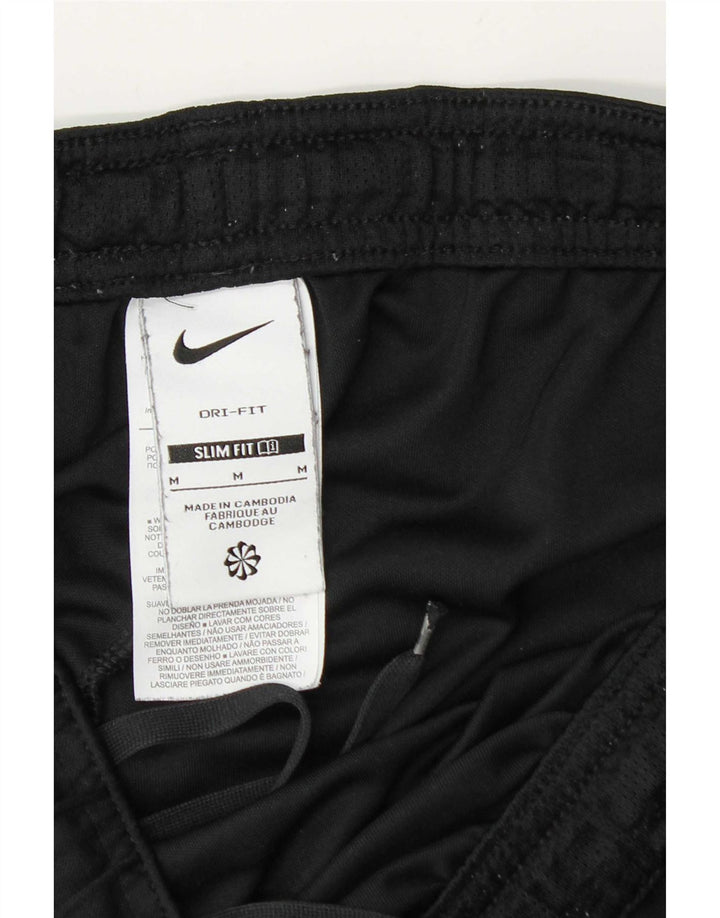 Męskie spodenki sportowe Nike Dri Fit Slim Fit, poliester w kolorze średniej czerni