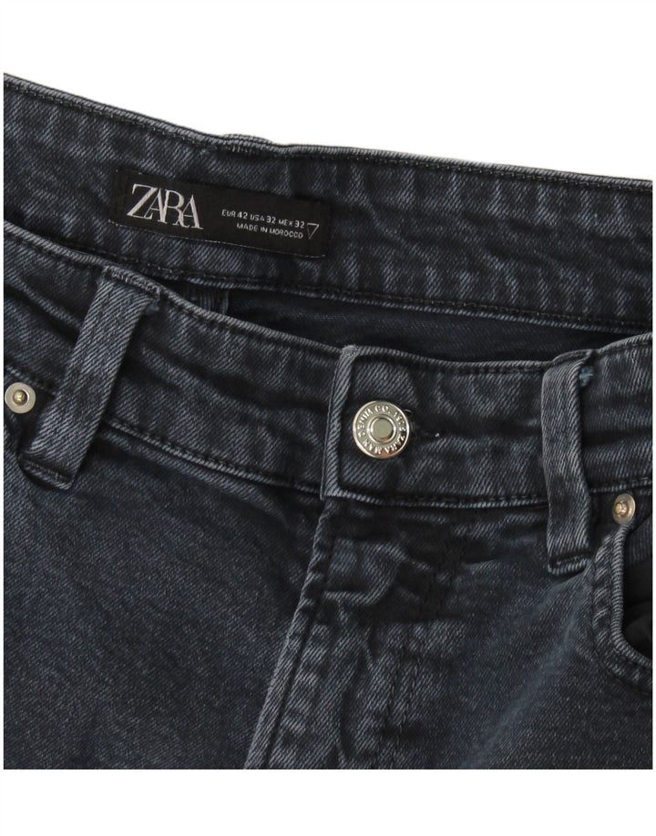 Jeansy męskie Zara Slim EU 42 Large W32 L29 Granatowe